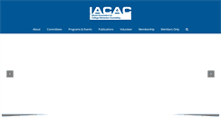 Desktop Screenshot of iacac.org